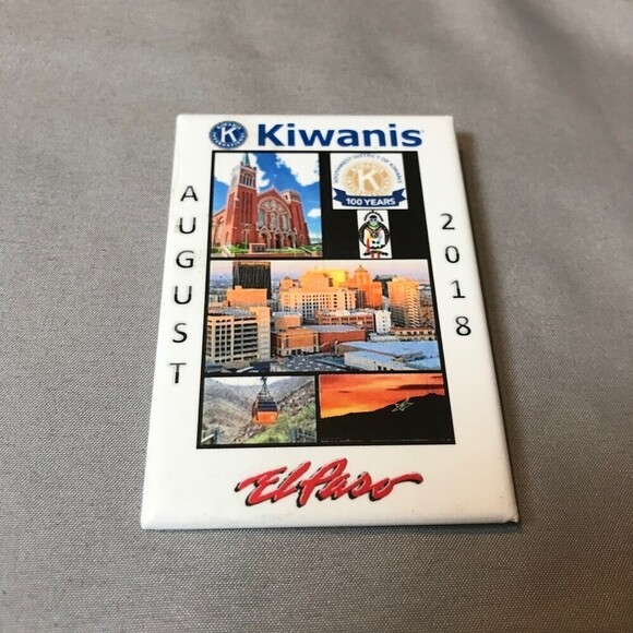 Other - Kiwanis El Paso Texas August 2018 Collectible Button / Pin